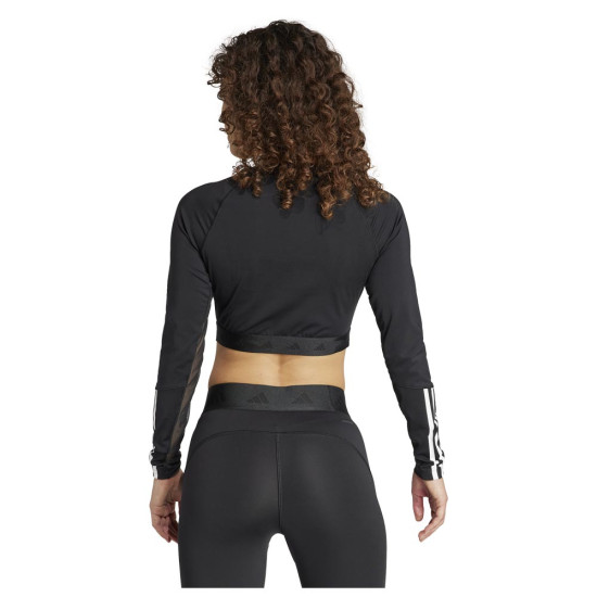 Adidas Γυναικεία μακρυμάνικη μπλούζα Hyperglam Long Sleeve Tee Adidas Γυναικεία μακρυμάνικη μπλούζα Hyperglam Long Sleeve Tee